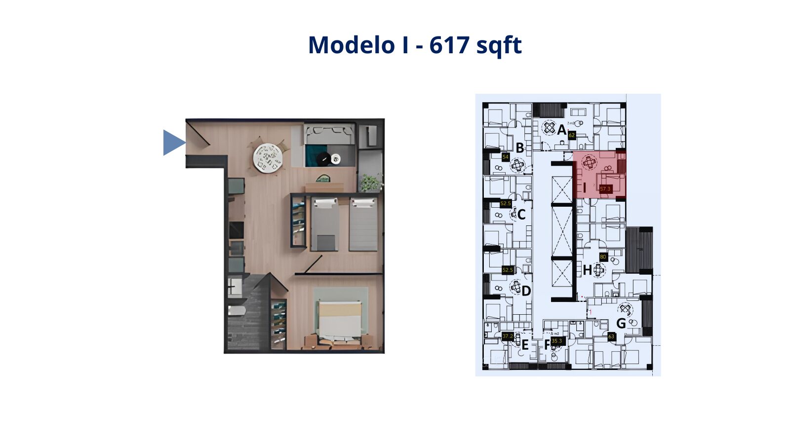 Modelo I + Planta Tipo