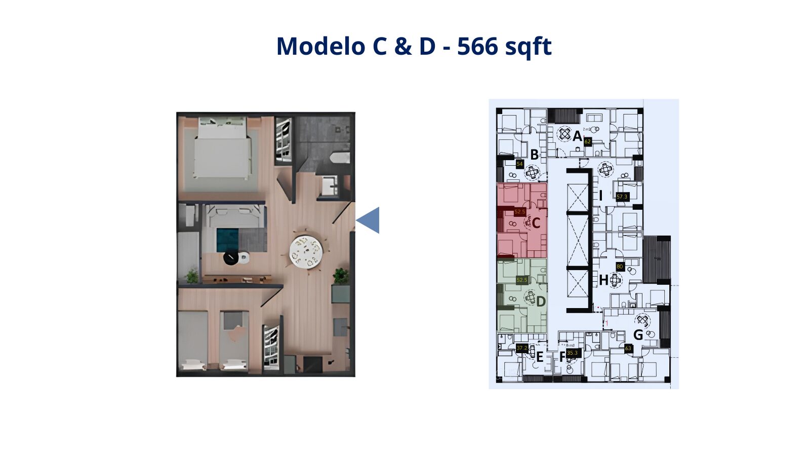 Modelos C & D + Planta Tipo